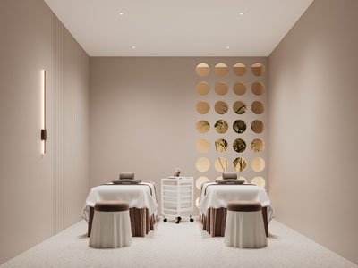 侘寂风美容按摩院