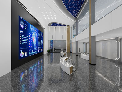 现代监控室指挥中心