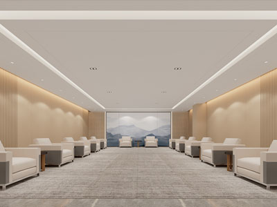 新中式贵宾室、接待厅