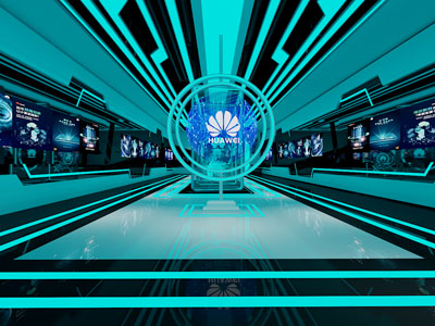 后现代企业文化宣传展厅展览