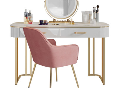 现代轻奢化妆、梳妆台