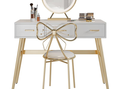现代轻奢化妆、梳妆台