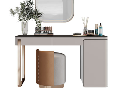 新中式化妆、梳妆台