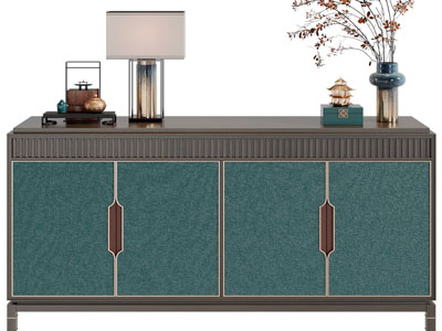 新中式玄关柜、边柜