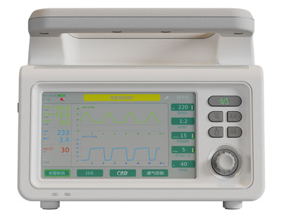 现代心电图检测仪3d模型 现代心电图检测仪