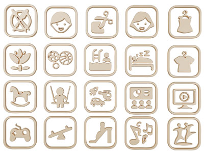 现代logo标识、指示牌