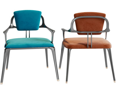 新中式休闲椅子