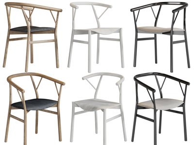 北欧休闲椅子、扶手椅