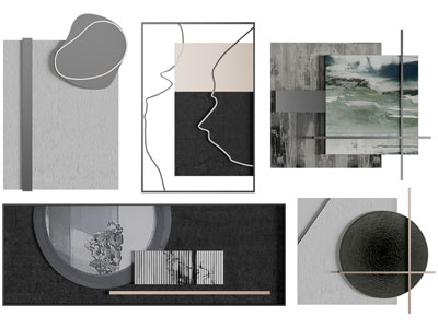 新中式墙饰挂件