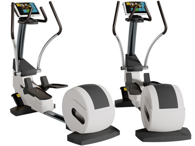 现代椭圆机健身器材3d模型 现代椭圆机健身器材