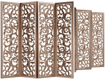 欧式雕花屏风