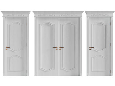 欧式双扇、单扇平开门