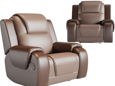 现代多功能单人沙发3d模型 现代多功能单人沙发