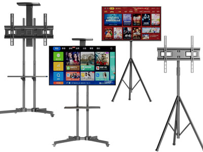 现代可移动电视支架