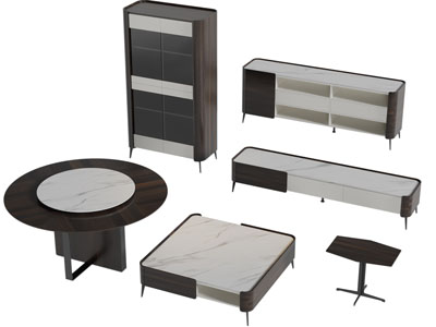 现代茶几、装饰柜、电视柜