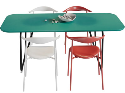 现代餐桌椅组合