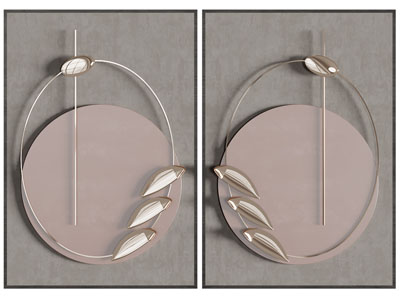 新中式墙饰挂件