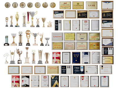 现代奖杯奖牌奖状3d模型 现代奖杯奖牌奖状