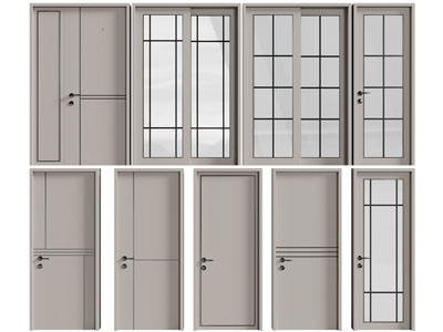 现代平开门、推拉门