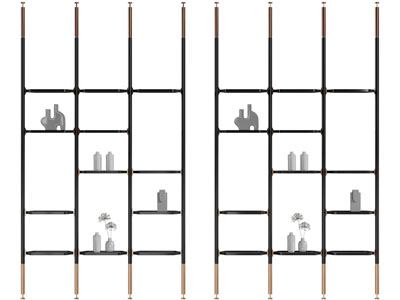 现代置物装饰架
