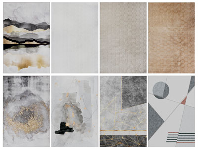 新中式地毯3d模型 新中式地毯