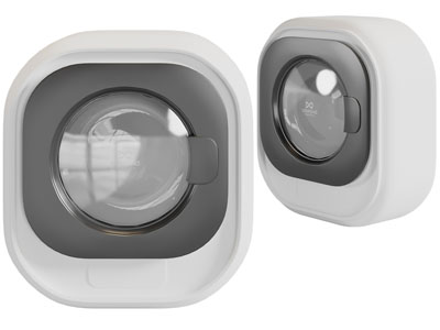 现代迷你壁挂式洗衣机