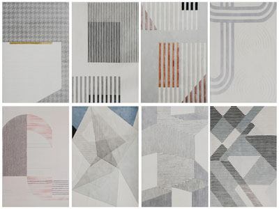 现代地毯3d模型 现代地毯