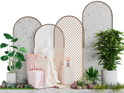 现代轻奢美陈摆件