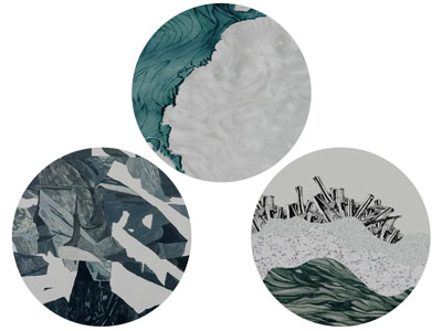 新中式圆形地毯3d模型 新中式圆形地毯