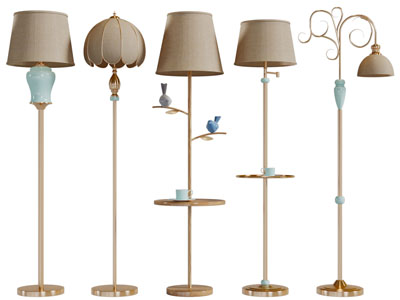 欧式落地灯