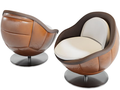 现代休闲沙发椅子3d模型 现代休闲沙发椅子