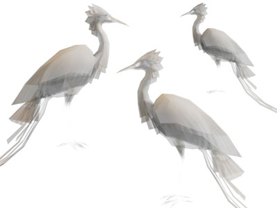 现代飞鸟墙饰挂件