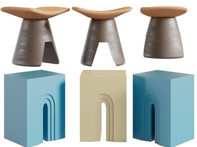 现代沙发凳、脚踏