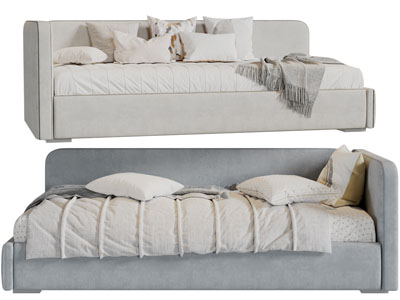 现代多功能沙发床3d模型 现代多功能沙发床