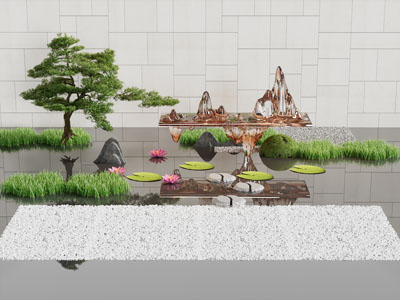 中式景观园艺小品