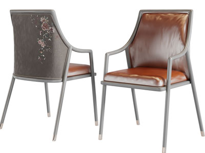 新中式休闲椅子、扶手椅