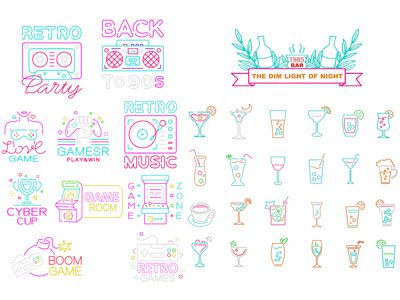 现代灯饰广告牌3d模型 现代灯饰广告牌