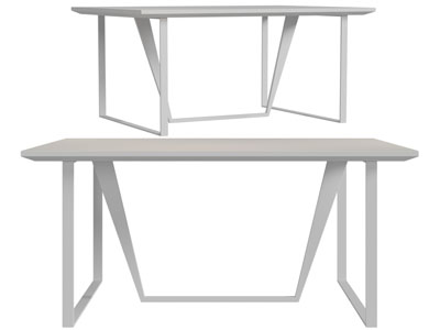 现代餐桌3d模型 现代餐桌
