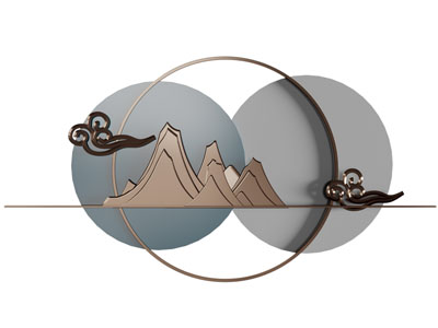 新中式墙饰挂件