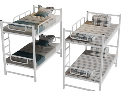 现代学生宿舍上下床