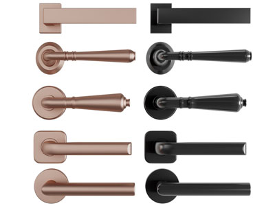 现代金属拉手3d模型 现代金属拉手