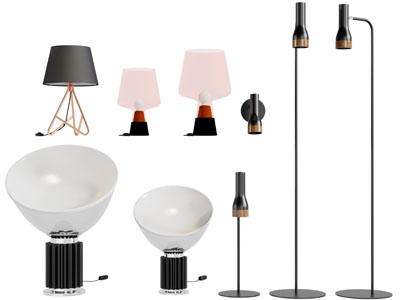 现代台灯、落地灯