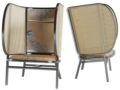 侘寂风休闲椅子