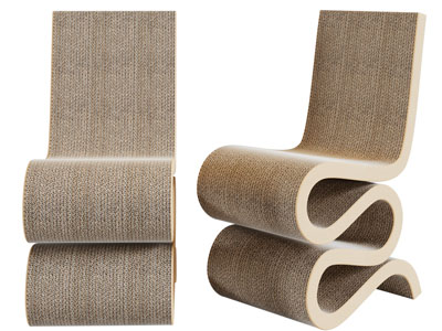 侘寂风休闲椅子