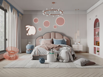 现代卧室儿童房