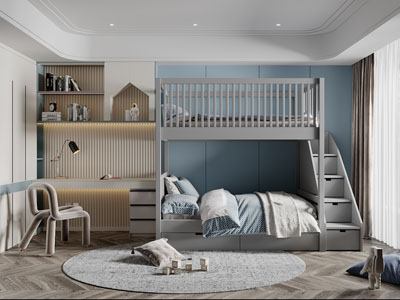 现代卧室儿童房