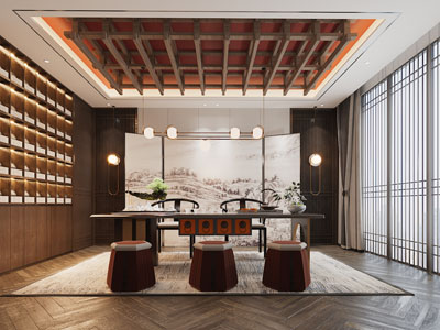新中式茶室