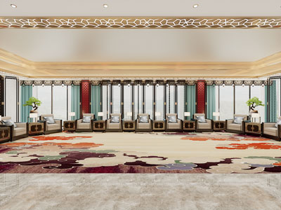 新中式贵宾室、接待厅