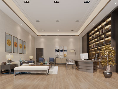 新中式董事长、经理办公室