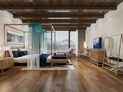 新中式民宿酒店客房